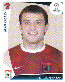 Alan Kasaev Rubin Kazan samolepka UEFA Champions League 2009/10 #403